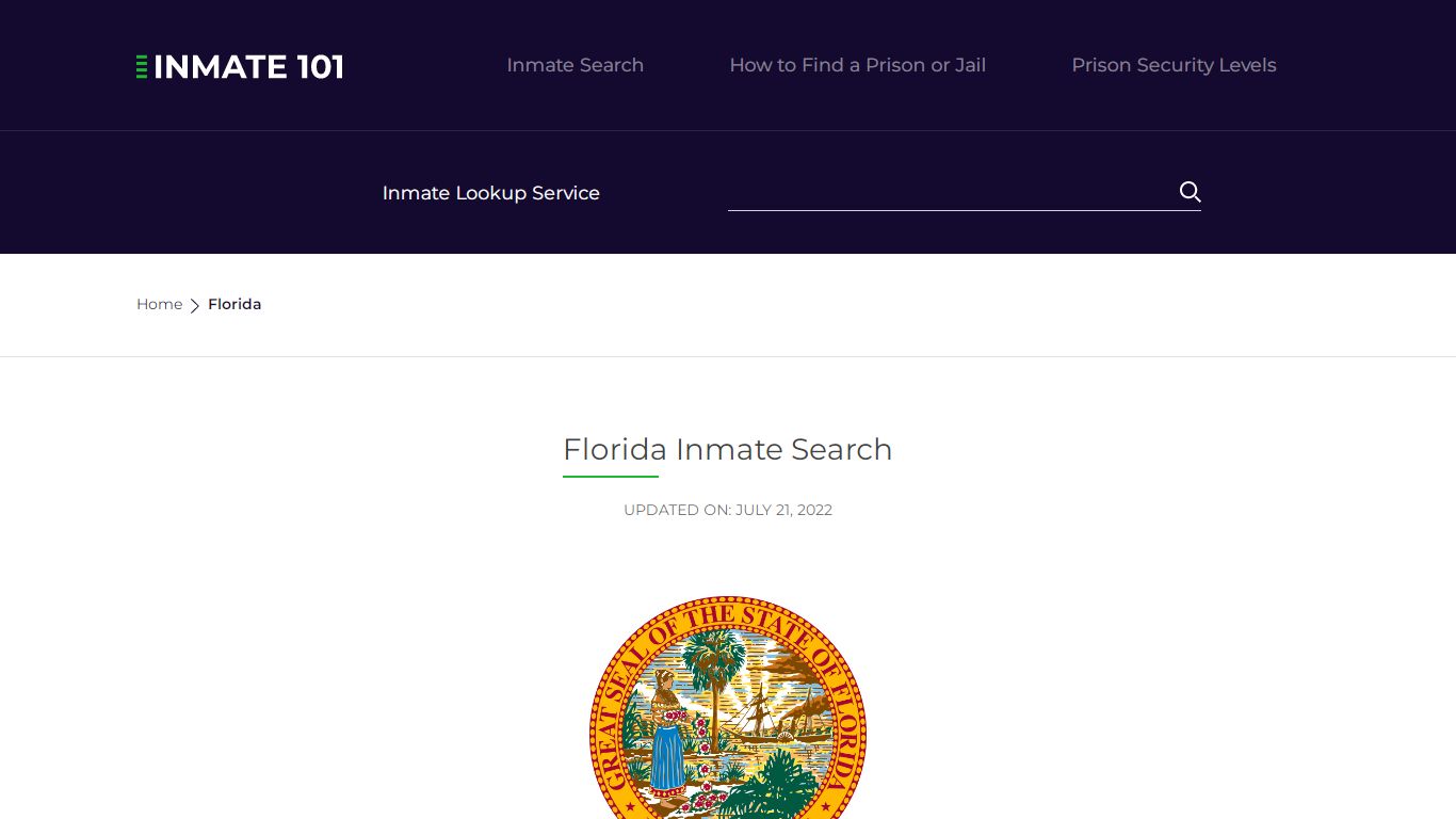 Florida Inmate Search – Florida Department of Corrections Offender Lookup